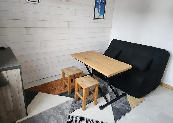 Studio Ski Aux Pieds Avec Parking Couvert
